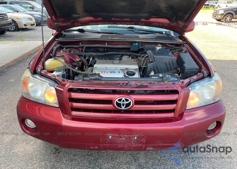 2007 Toyota Highlander W/3Rd Row/Sport W from USA, damaged, VIN JTEEP21A070210835